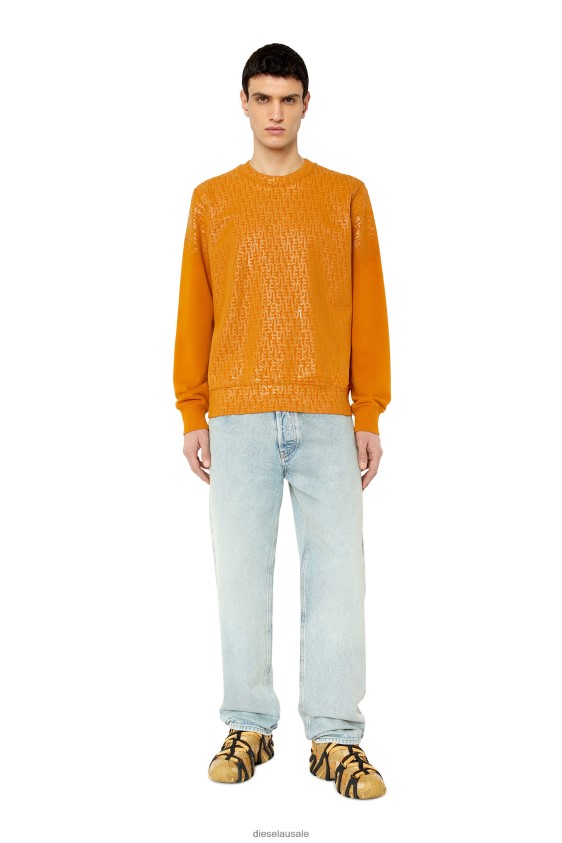 Diesel s-ginn-mono Apparel Orange Men 2XT44N104