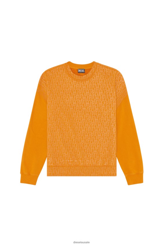 Diesel s-ginn-mono Apparel Orange Men 2XT44N104