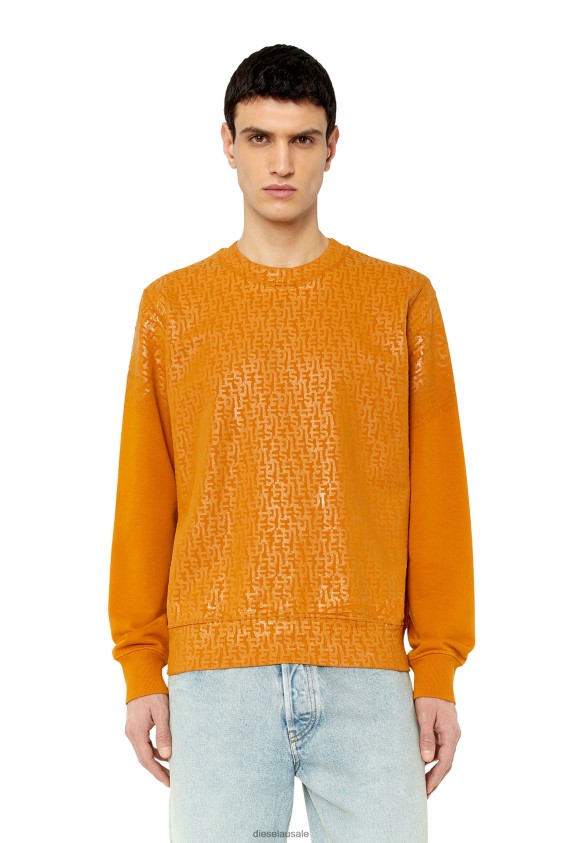 Diesel s-ginn-mono Apparel Orange Men 2XT44N104