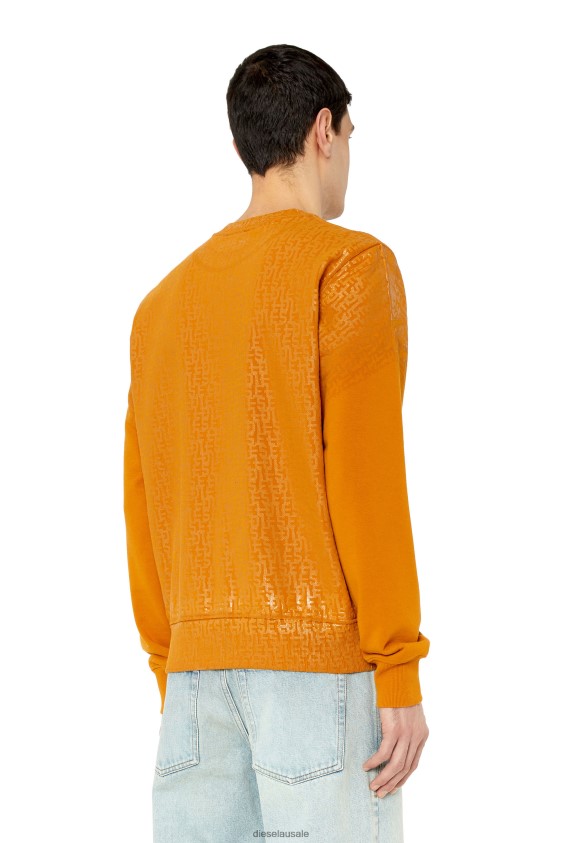 Diesel s-ginn-mono Apparel Orange Men 2XT44N104