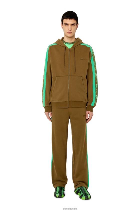 Diesel amsb-jager-ht33 Apparel Military Green Men 2XT44N392