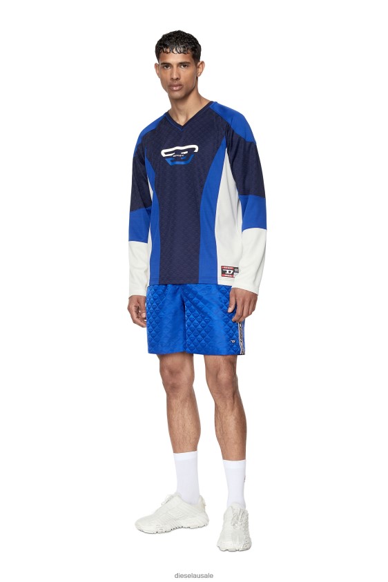 Diesel amwb-stouk-ht08 Apparel Blue Men 2XT44N343