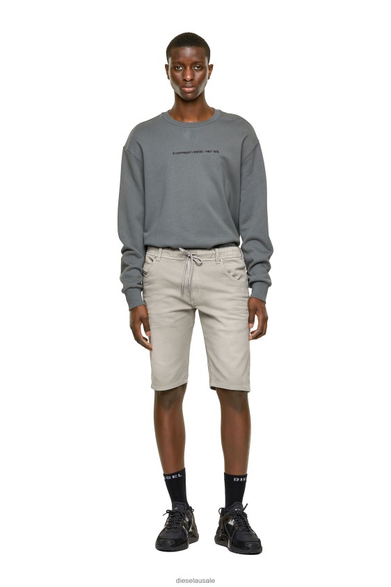 Diesel d-krooshort joggjeans Apparel Grey Men 2XT44N369