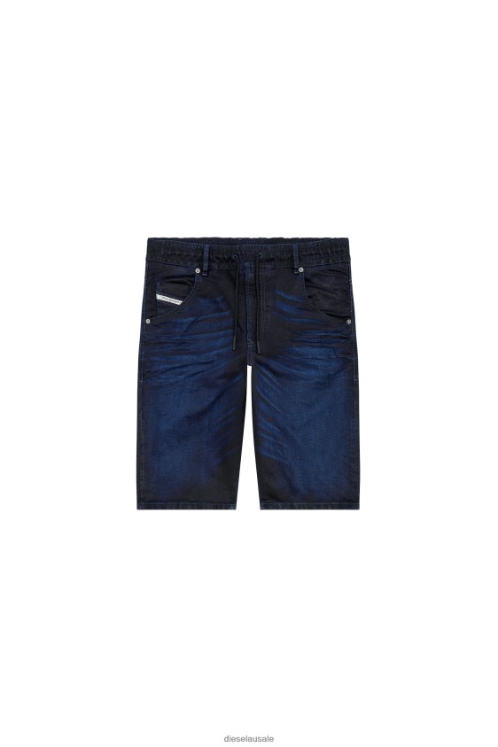 Diesel d-krooshort-z joggjeans Apparel Dark Blue Men 2XT44N393