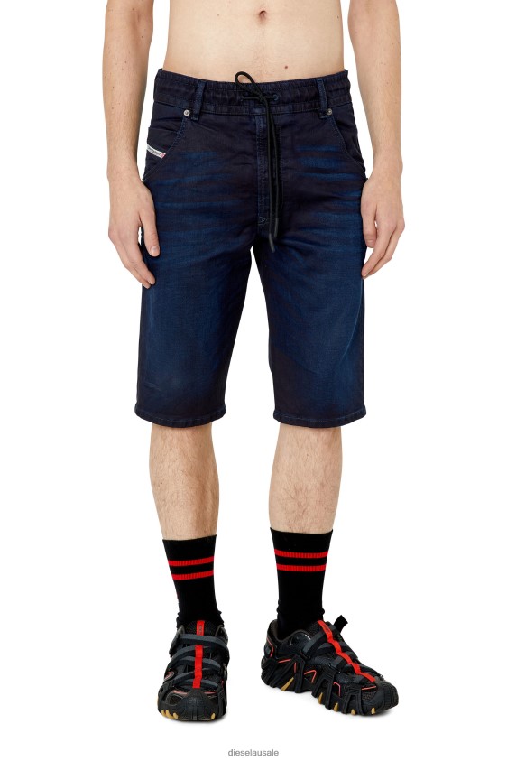 Diesel d-krooshort-z joggjeans Apparel Dark Blue Men 2XT44N393