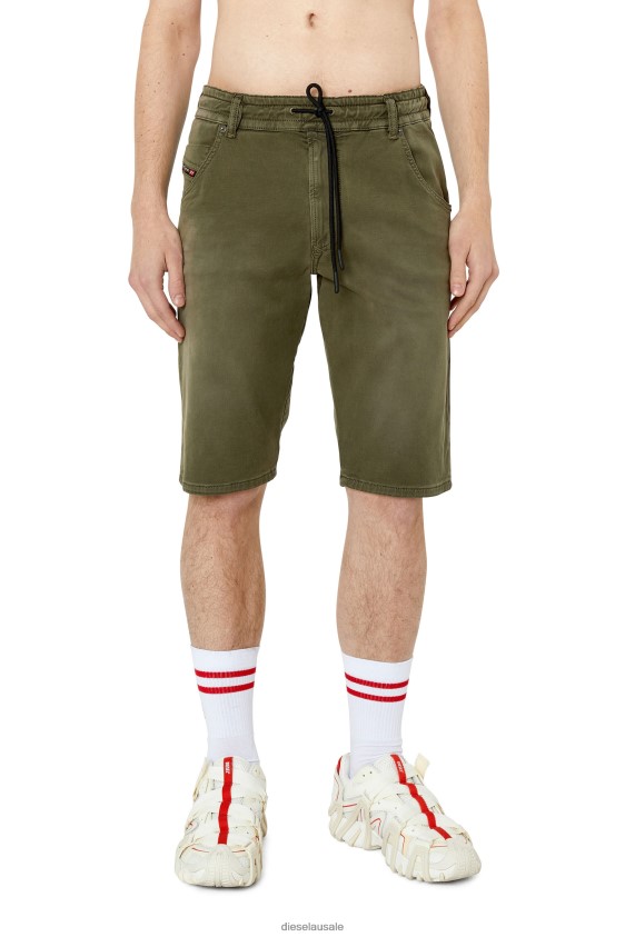 Diesel d-krooshort-z joggjeans Apparel Green Men 2XT44N370