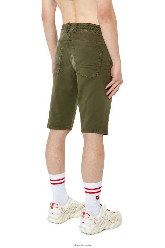 Diesel d-krooshort-z joggjeans Apparel Green Men 2XT44N370