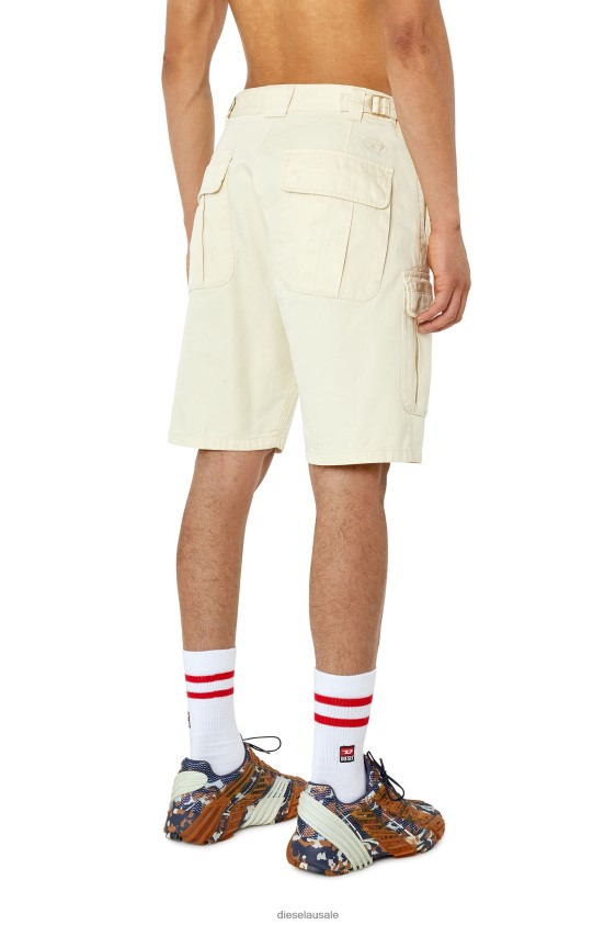 Diesel p-argy-short Apparel White Men 2XT44N416