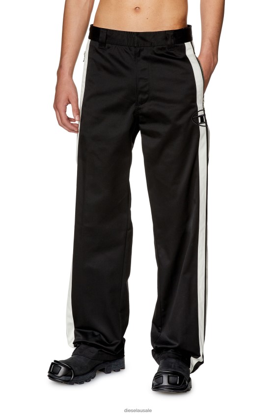 Diesel p-beck Apparel Black/White Men 2XT44N360