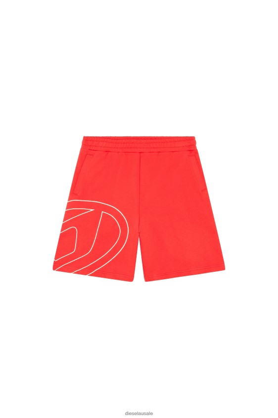 Diesel p-crow-megoval Apparel Red Men 2XT44N339