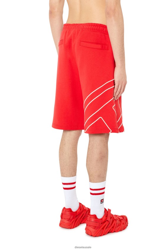 Diesel p-crow-megoval Apparel Red Men 2XT44N339