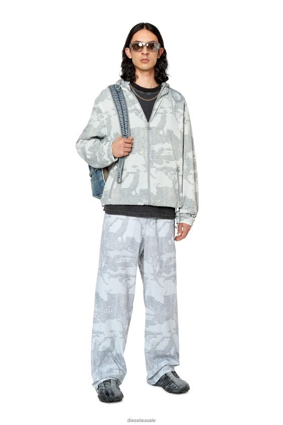Diesel p-fergy-e Apparel Blue/Grey Men 2XT44N406