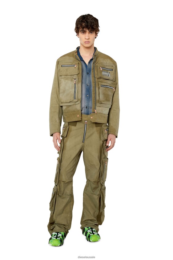 Diesel p-kon Apparel Military Green Men 2XT44N412