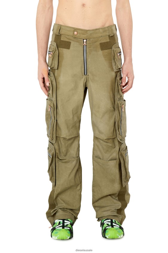 Diesel p-kon Apparel Military Green Men 2XT44N412