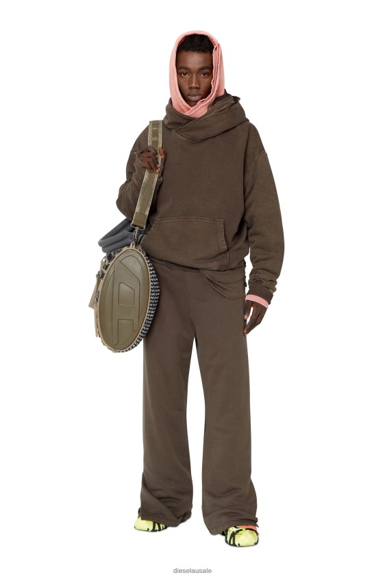 Diesel p-toppal Apparel Brown Men 2XT44N378