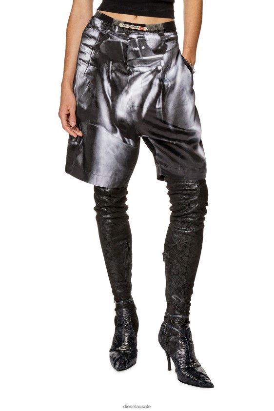 Diesel pr-p-toll-sho-23 Apparel Black Men 2XT44N344
