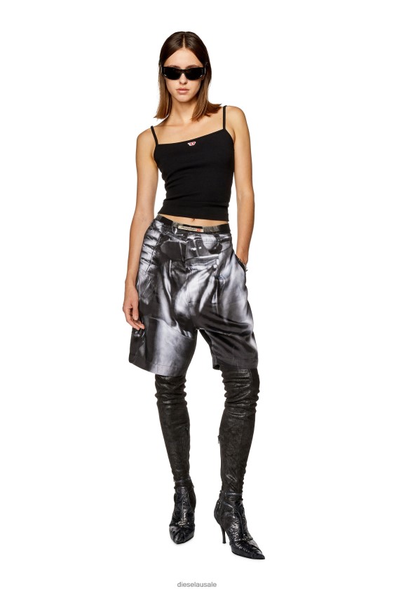 Diesel pr-p-toll-sho-23 Apparel Black Men 2XT44N344