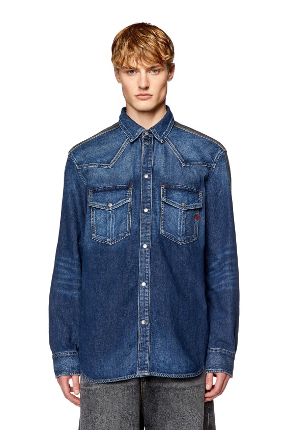 Diesel d-ocean-s Apparel Black/Blue Men 2XT44N299