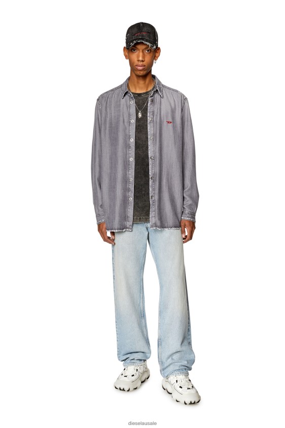 Diesel d-simply Apparel Grey Men 2XT44N297
