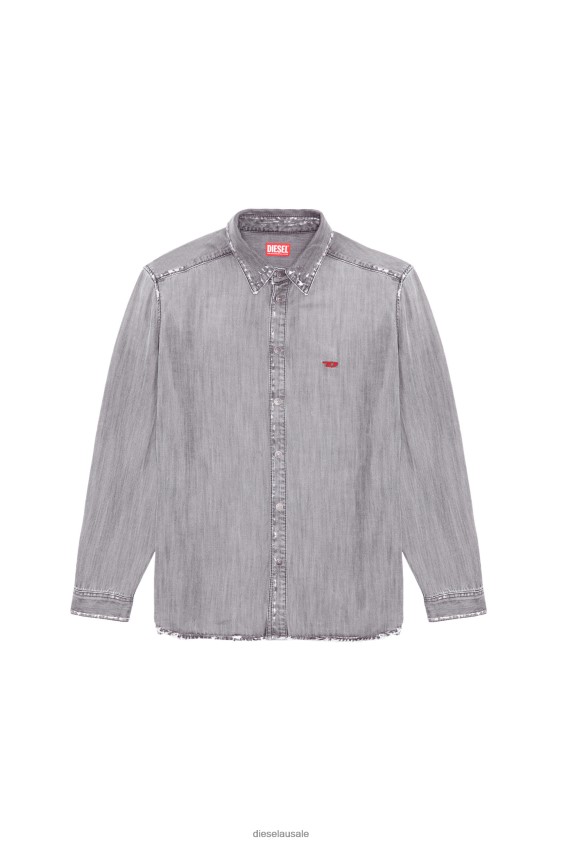 Diesel d-simply Apparel Grey Men 2XT44N297
