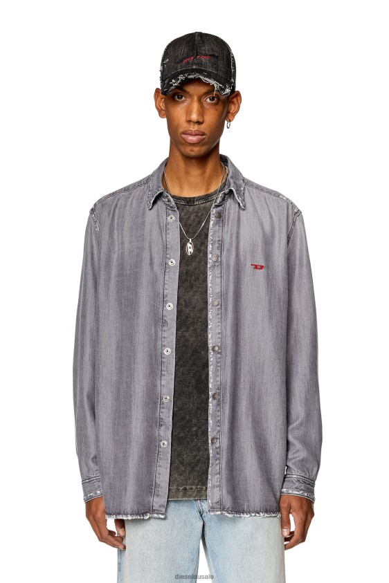 Diesel d-simply Apparel Grey Men 2XT44N297