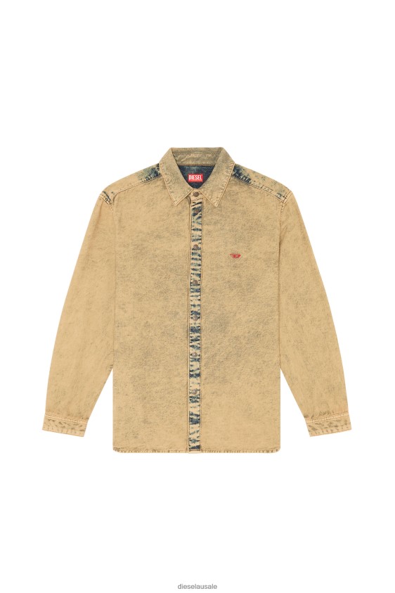 Diesel d-simply-over Apparel Beige Men 2XT44N318