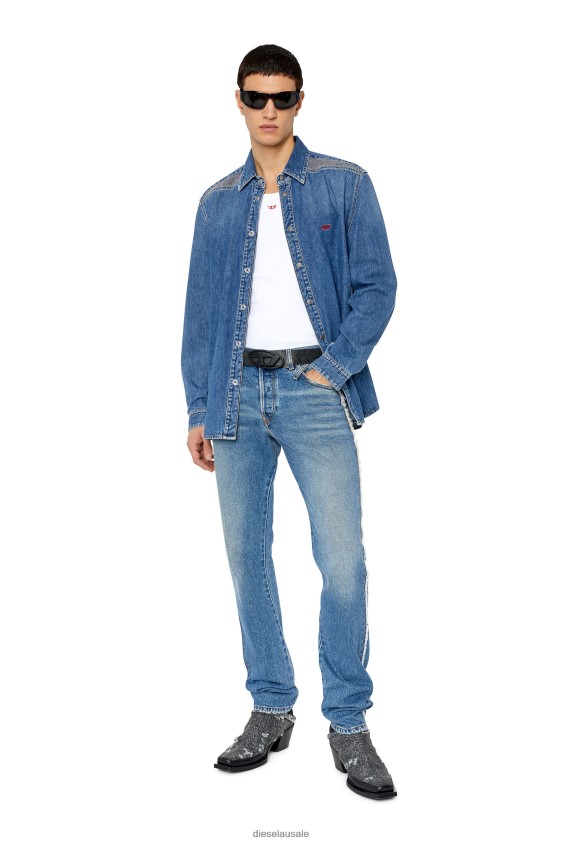 Diesel d-simply-rs Apparel Medium blue Men 2XT44N312