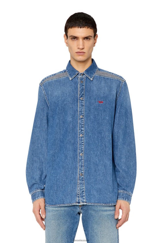 Diesel d-simply-rs Apparel Medium blue Men 2XT44N312