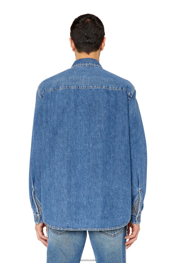 Diesel d-simply-rs Apparel Medium blue Men 2XT44N312