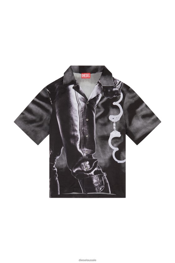 Diesel pr-s-mec-23 Apparel Black Men 2XT44N289