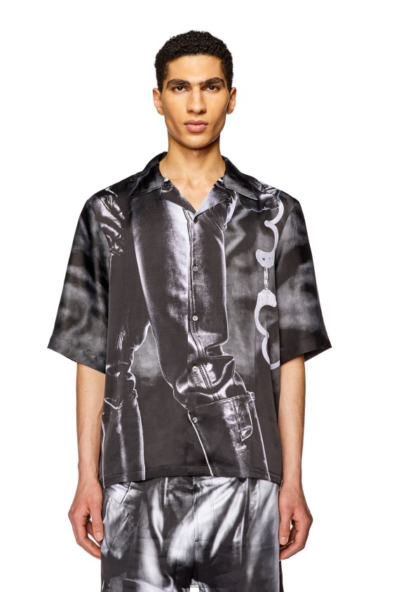 Diesel pr-s-mec-23 Apparel Black Men 2XT44N289