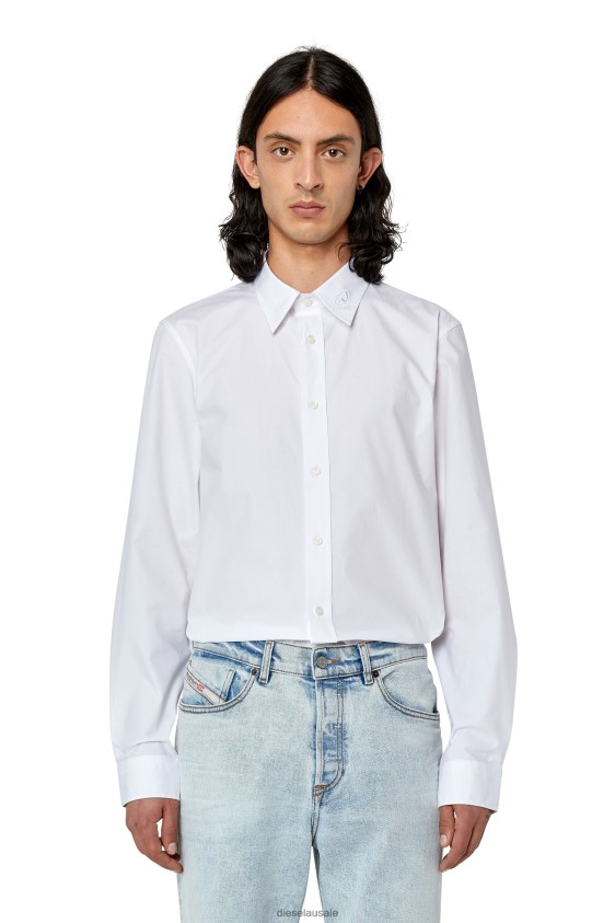 Diesel s-ben-cl-a Apparel White Men 2XT44N285