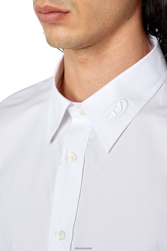 Diesel s-ben-cl-a Apparel White Men 2XT44N285