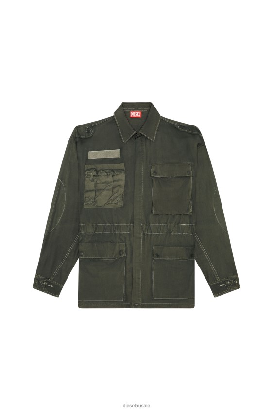 Diesel s-dew Apparel Military Green Men 2XT44N303