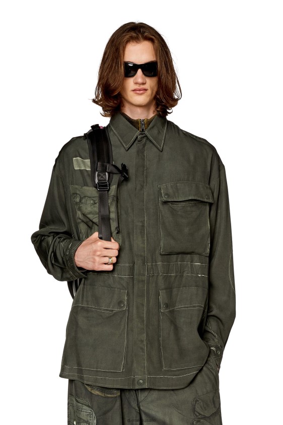 Diesel s-dew Apparel Military Green Men 2XT44N303