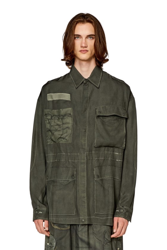 Diesel s-dew Apparel Military Green Men 2XT44N303