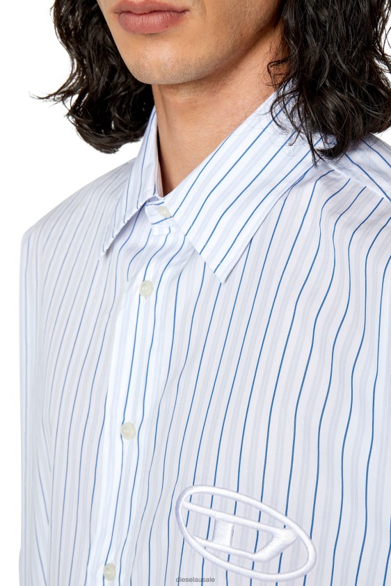 Diesel s-doubly-stripe Apparel Blue/White Men 2XT44N321