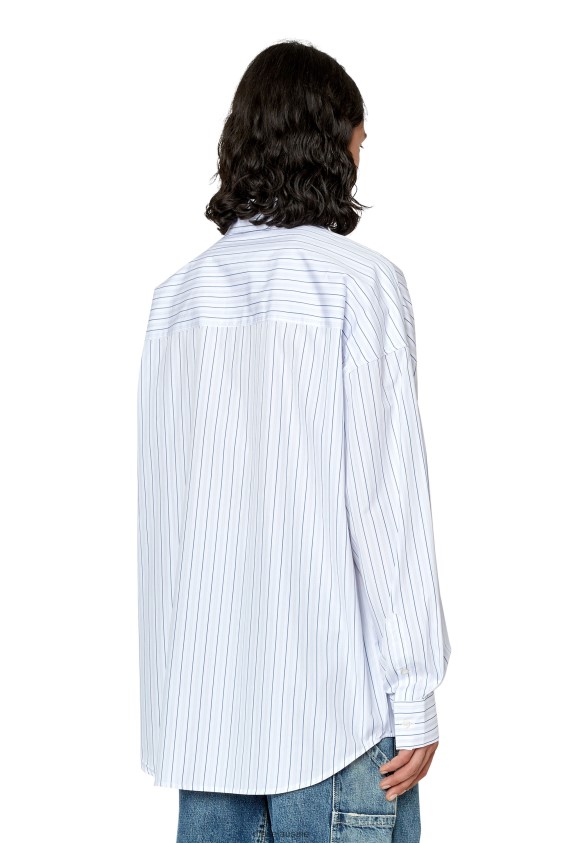 Diesel s-doubly-stripe Apparel Blue/White Men 2XT44N321