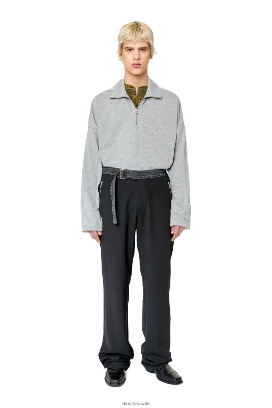 Diesel s-gander-a Apparel Light Grey Men 2XT44N317