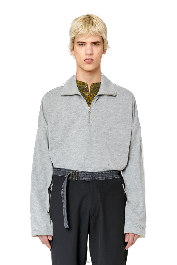 Diesel s-gander-a Apparel Light Grey Men 2XT44N317