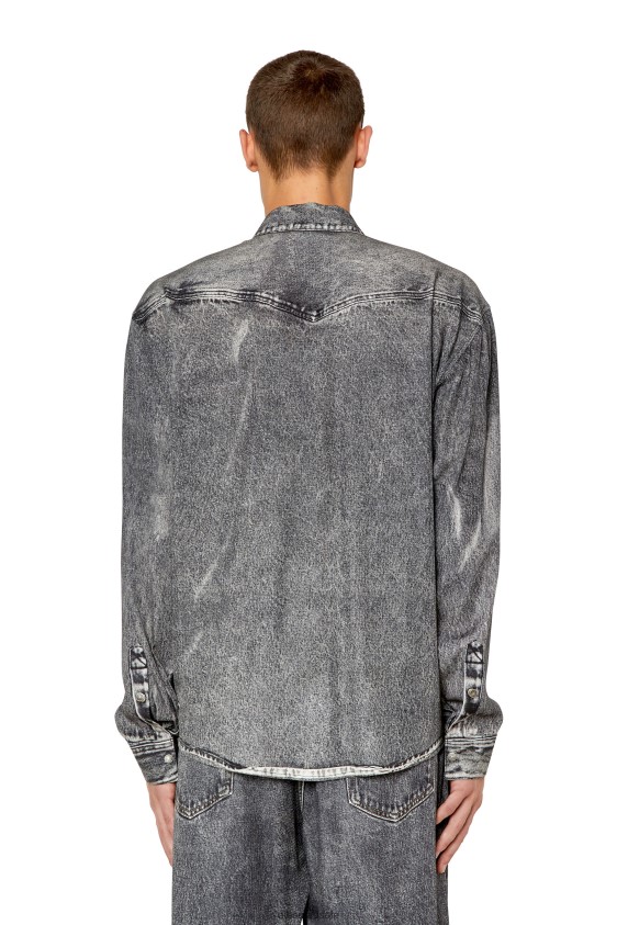 Diesel s-gils-dnm Apparel Dark grey Men 2XT44N315