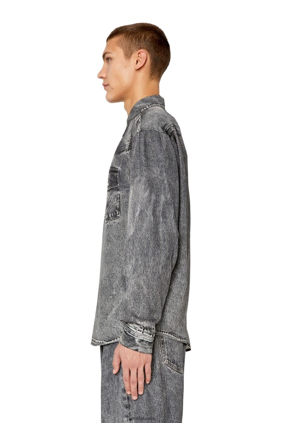 Diesel s-gils-dnm Apparel Dark grey Men 2XT44N315