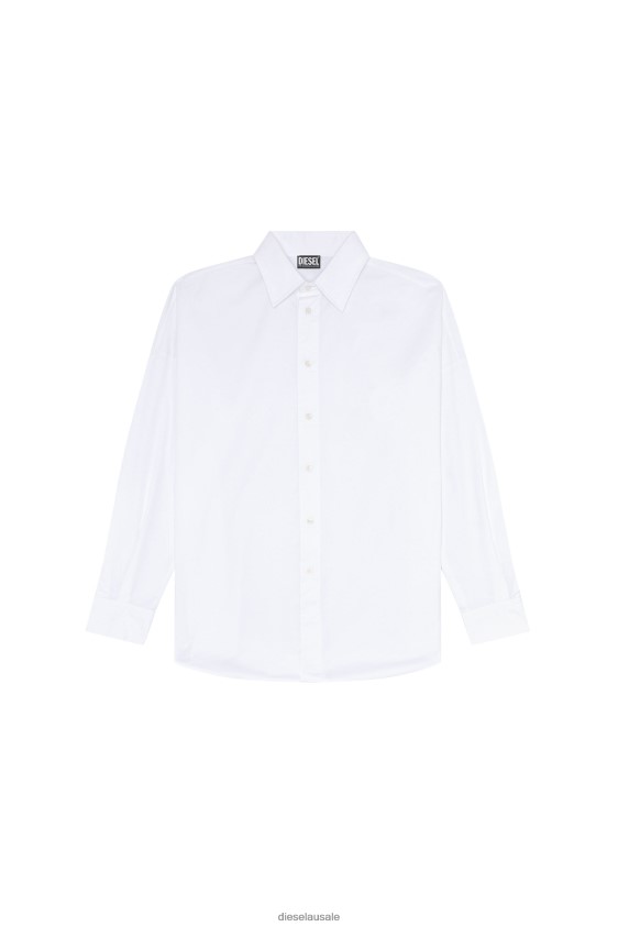 Diesel s-limo-logo Apparel White Men 2XT44N311