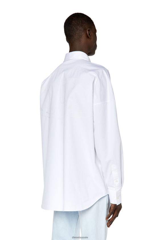 Diesel s-limo-logo Apparel White Men 2XT44N311