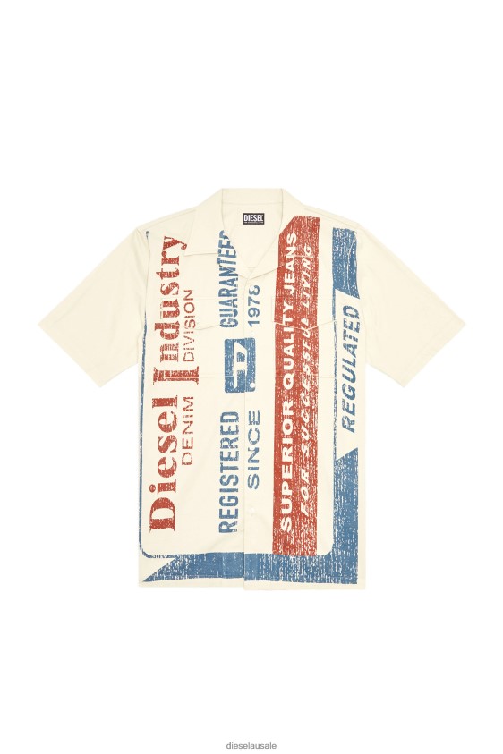 Diesel s-mac-22-a Apparel Beige Men 2XT44N327