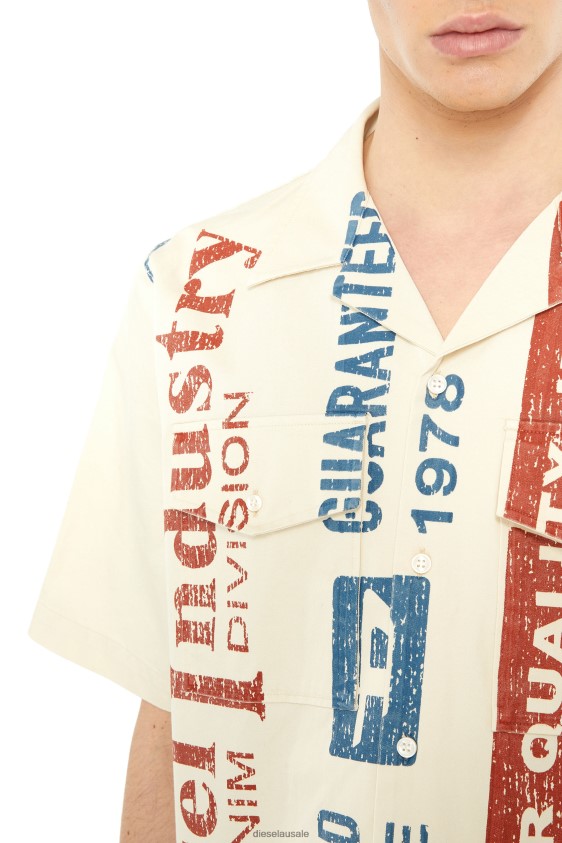 Diesel s-mac-22-a Apparel Beige Men 2XT44N327