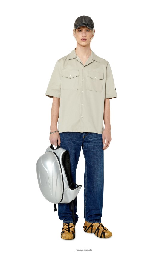 Diesel s-mac-b Apparel Light Grey Men 2XT44N307