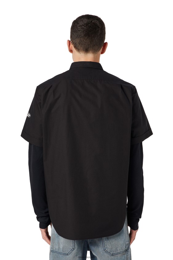 Diesel s-marley-a Apparel Black Men 2XT44N335