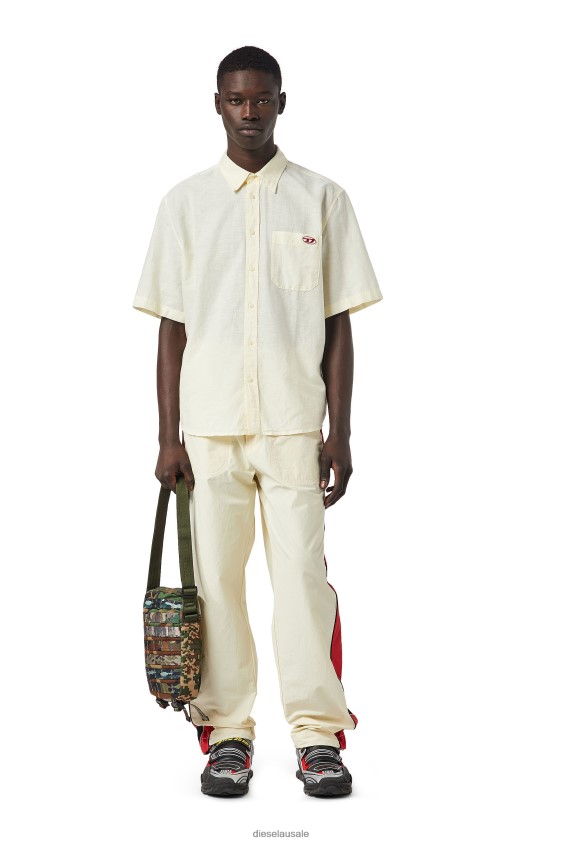 Diesel s-umbe-ssl Apparel White Men 2XT44N325