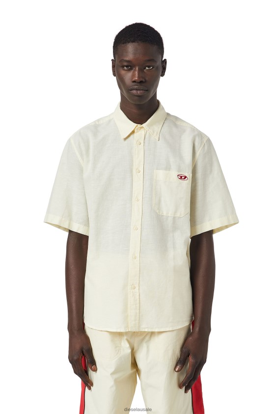 Diesel s-umbe-ssl Apparel White Men 2XT44N325